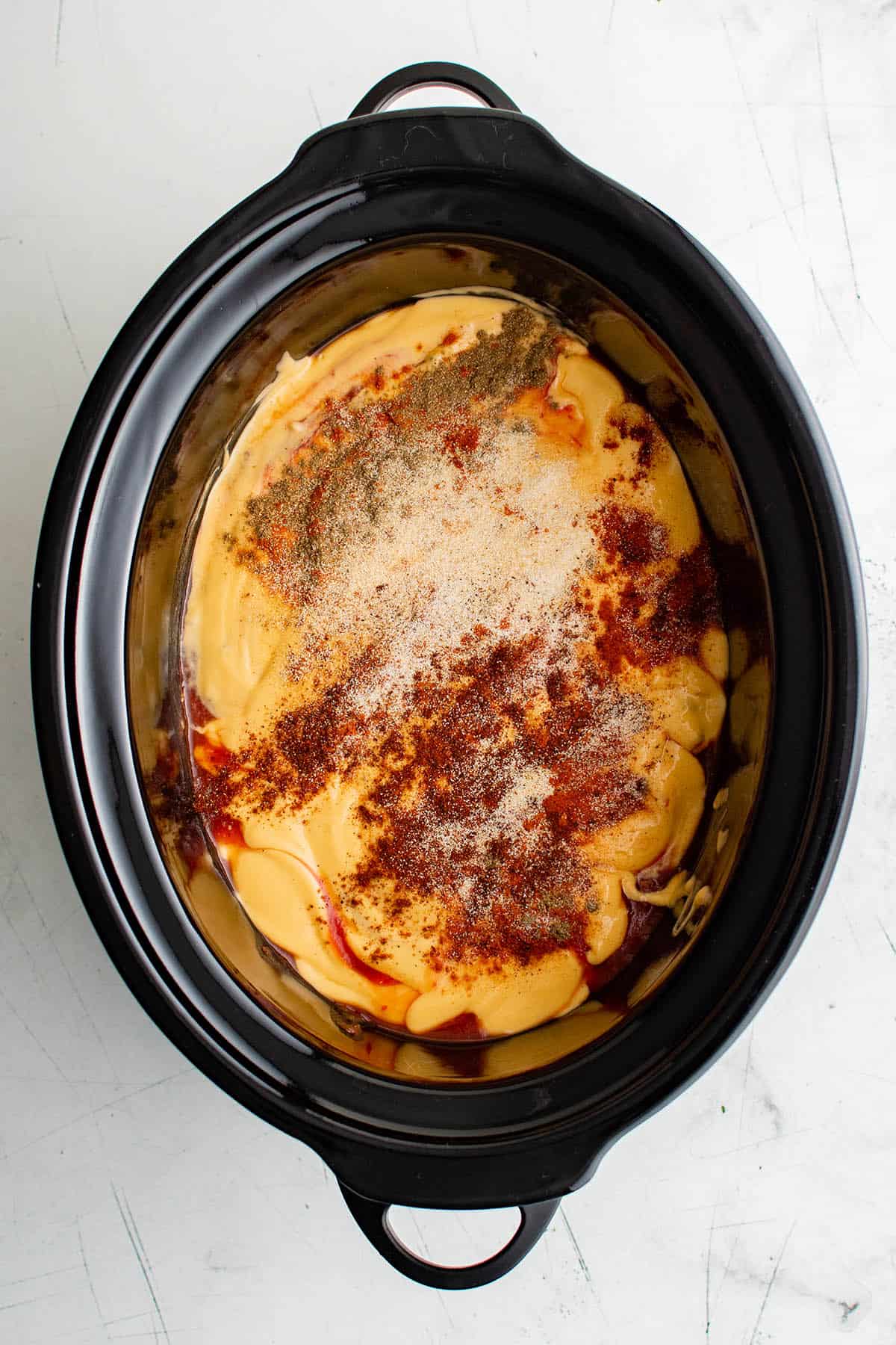 how to make queso chicken in the crockpot